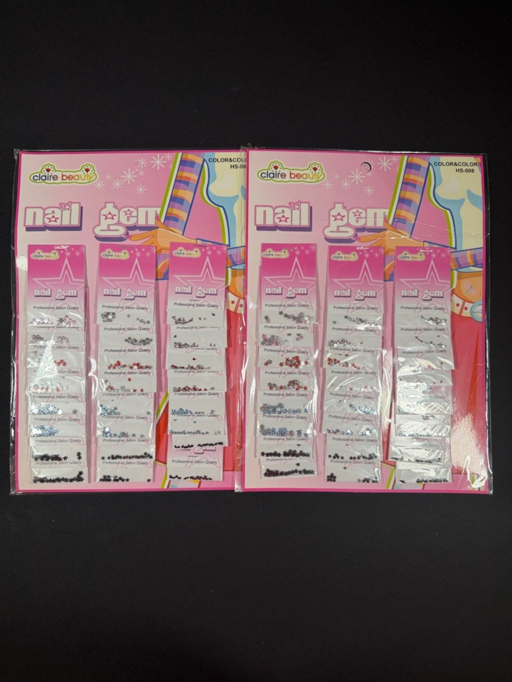 ✨ Claire Beauty Nail Gem Mega Set – Professional Salon Quality ✨